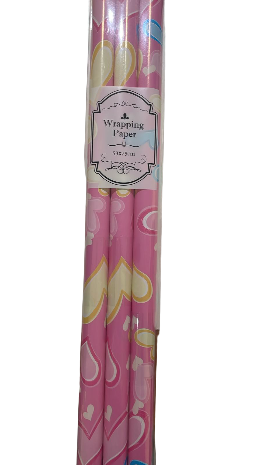 Gift Wrapper 3 Pcs A(Assorted Colors, Sold As Single)
