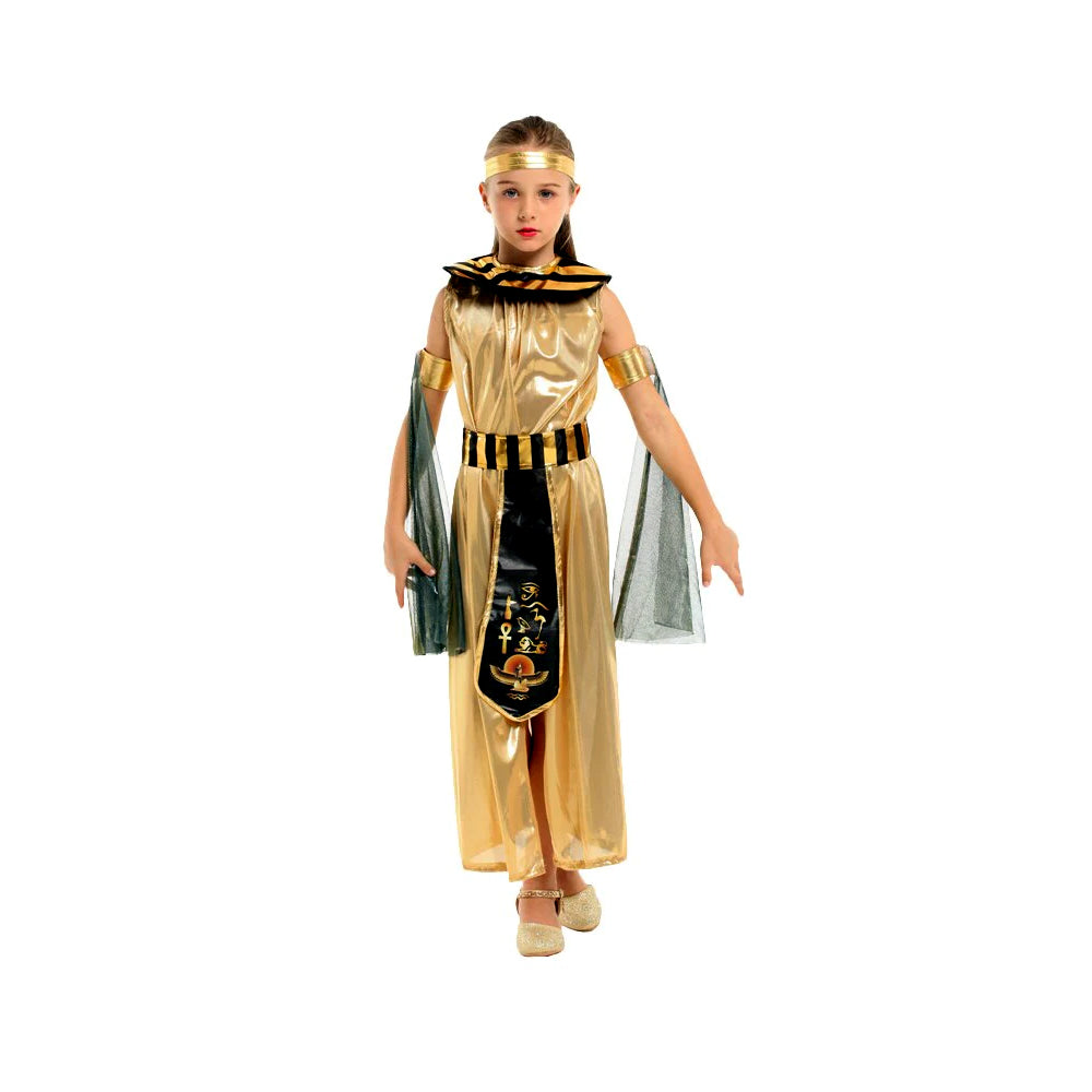 Links to EGYPTIAN PRINCESS GOLDEN COSTUME L 120 CM by
