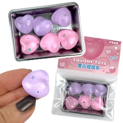 Squishy Toy Stickers (Assorted Colors, Sold As Single)