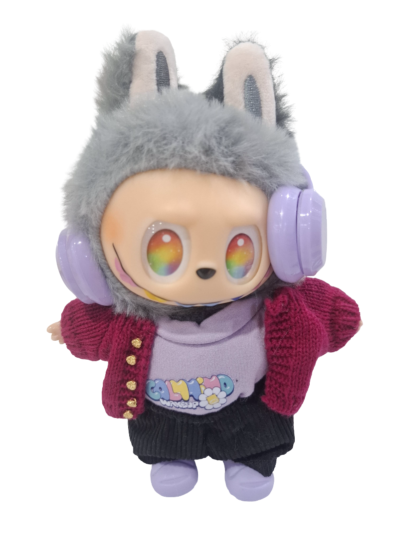 Labubu with Dress and Accessories – Fashion Edition (Each with Unique Design)