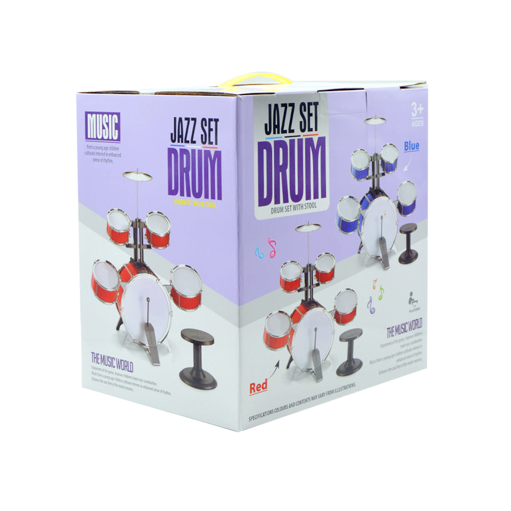 Links to DRUM SET WITH STOOL JAZZ SET by