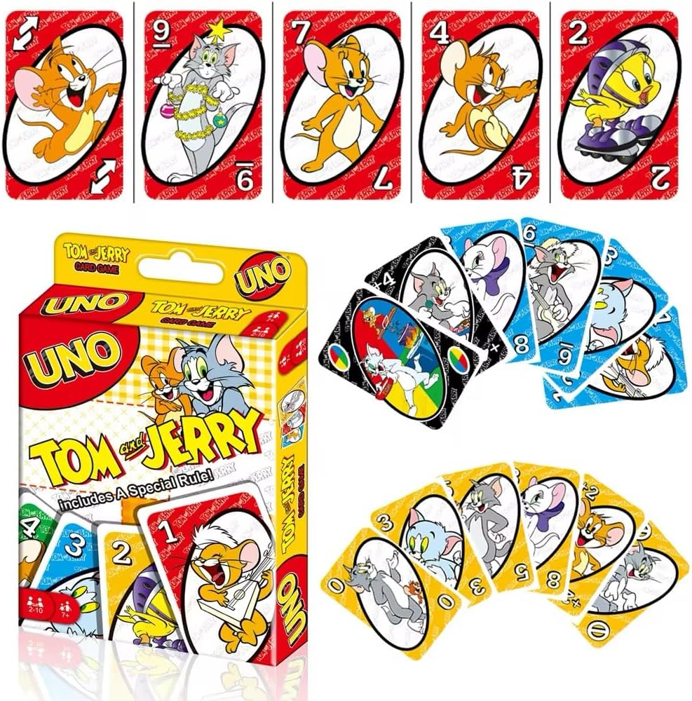 UNO Tom and Jerry Card Game