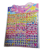 Star Puffy Sticker Double Sheet Assorted Set of 2