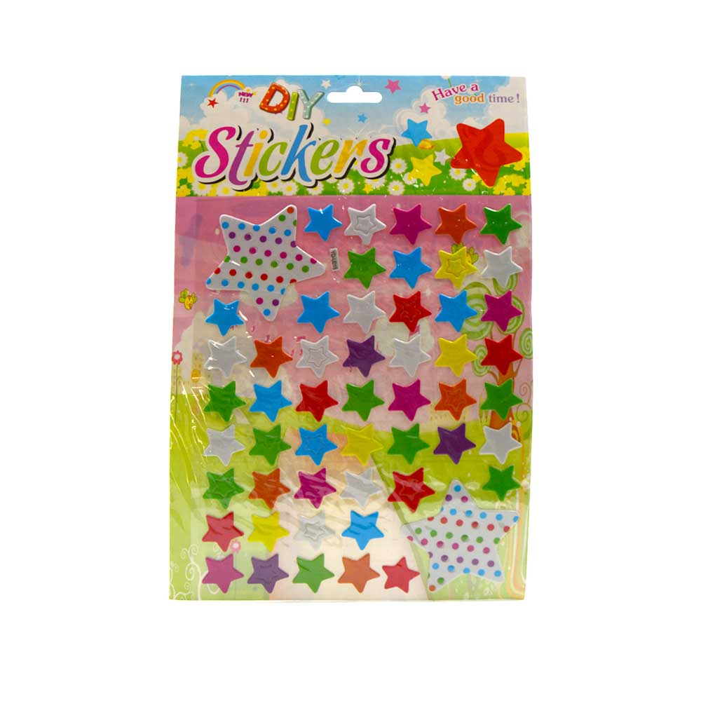 Puffy Stars Sticker