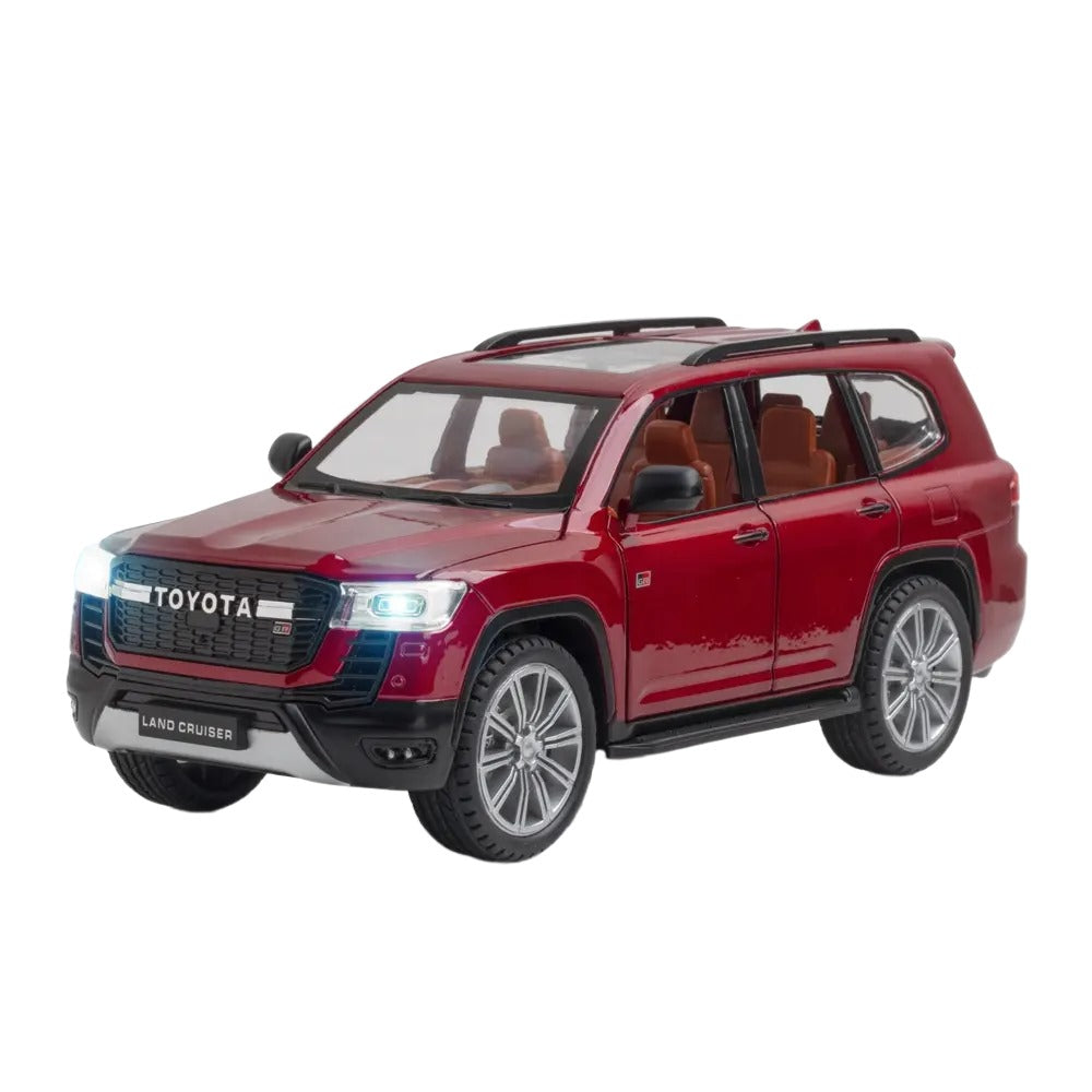 Toyota Land Cruiser Model 1:24 Scale (3 Assorted Colors, Sold As Single)