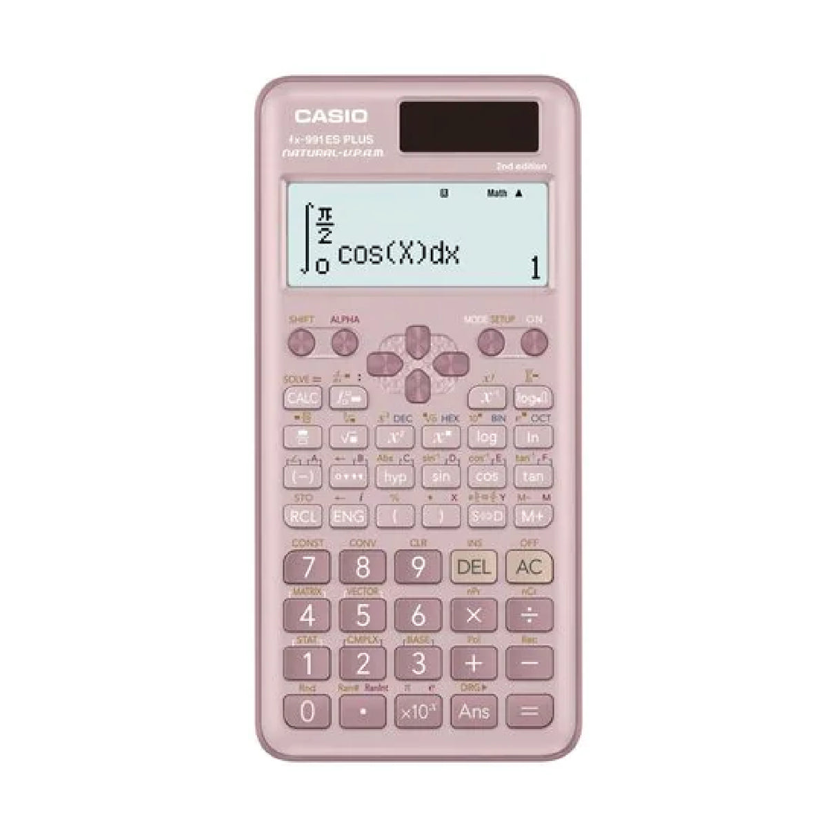 Casio Calculator FX-991ES Plus 2nd Edition Pink