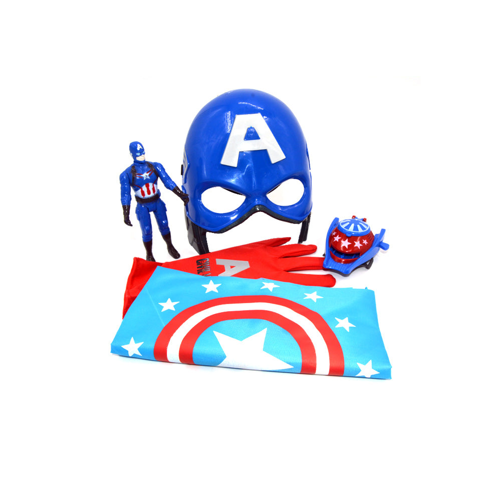 Links to CAPTAIN AMERICA MASK WITH FIGURE by