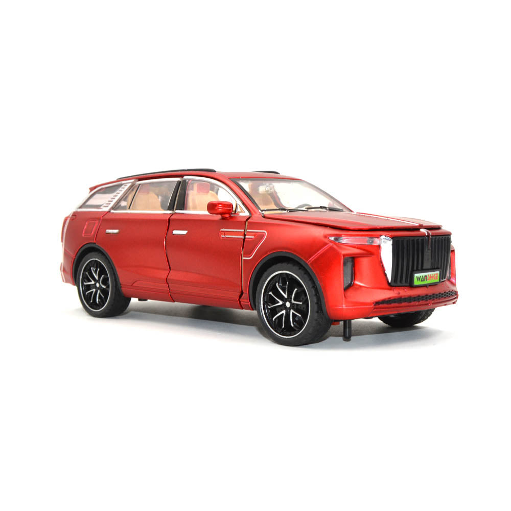 Hongqi Hs7 Model 1:18 Scale (3 Assorted Colors, Sold As Single)