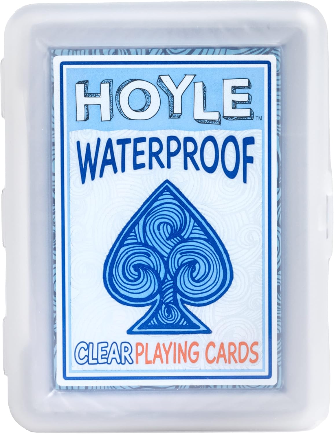 Hoyle Waterproof Playing Cards (Clear, 1 Deck)