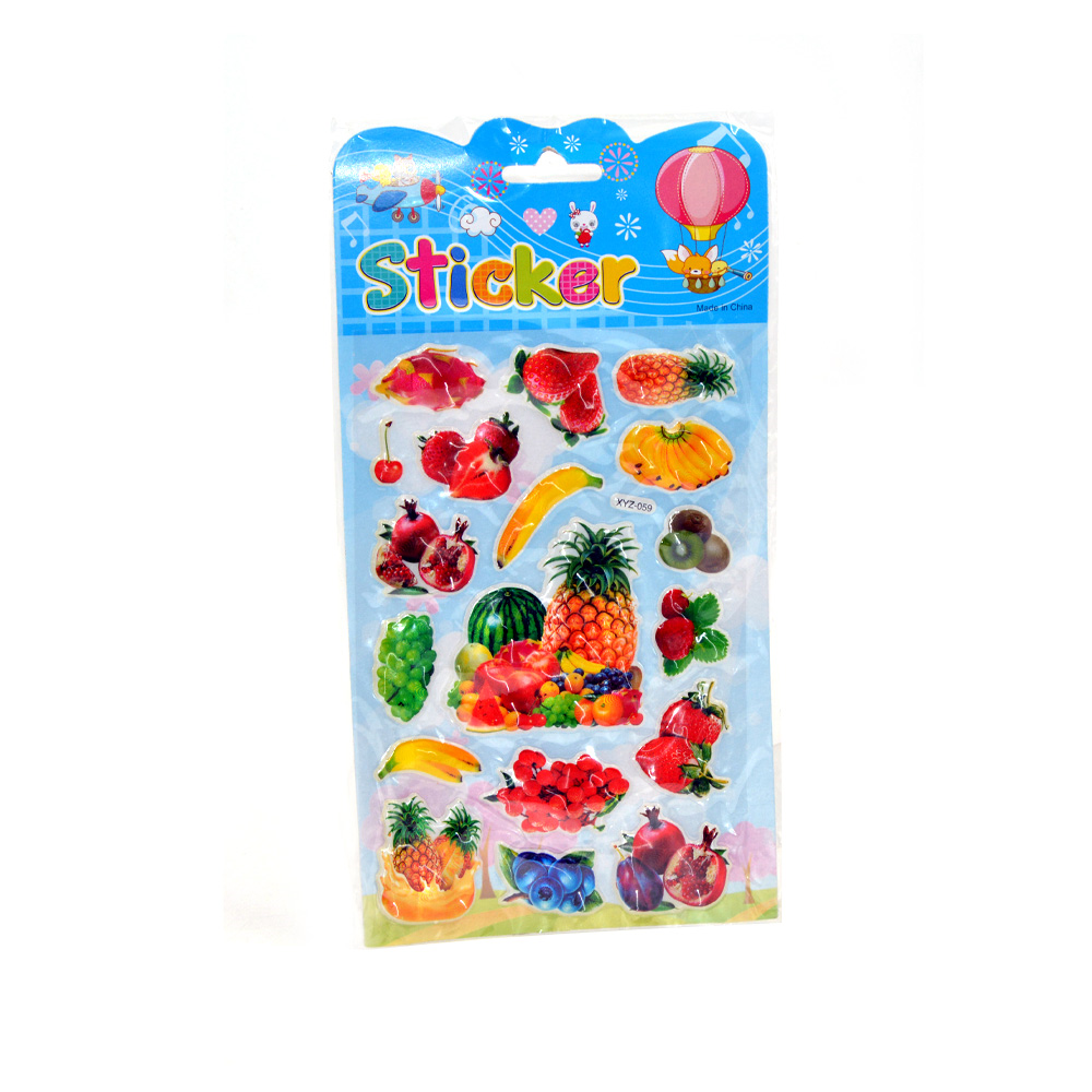 Fruits Puffy Stickers Xyz 059