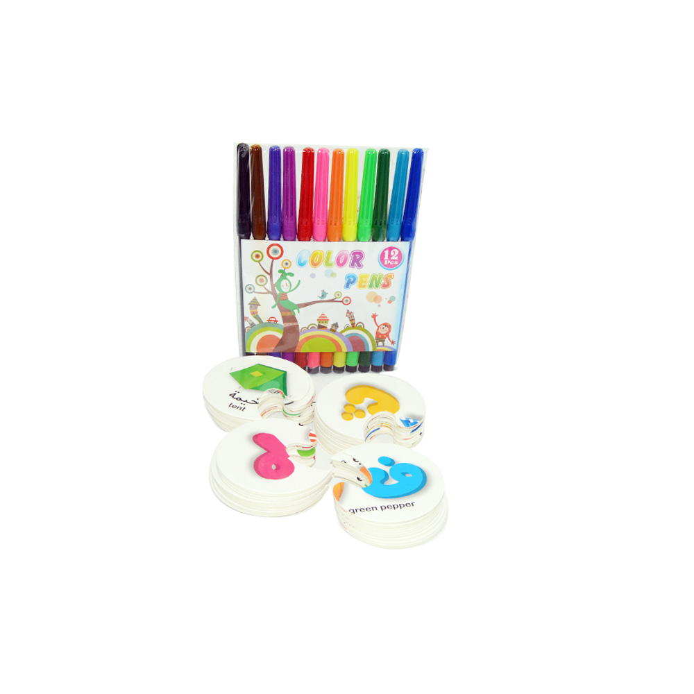 Arabic Alphabet Puzzle & Coloring