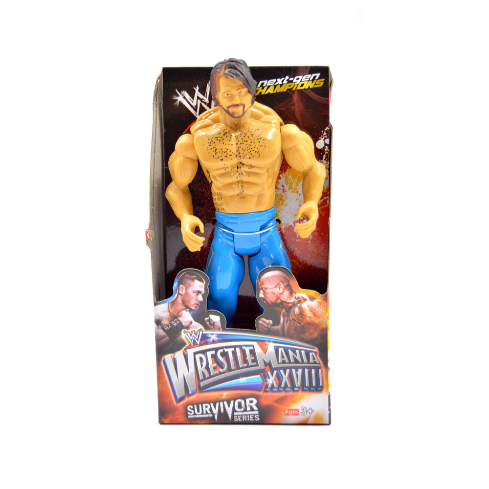 Links to AJ STYLES WRESTLEMANIA FIGURE by
