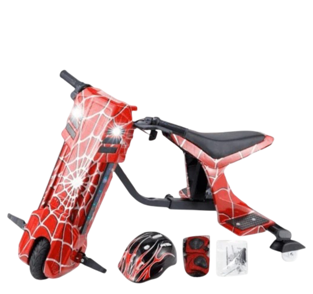 Pro Ride Drift Scooter 36V Red with Seat