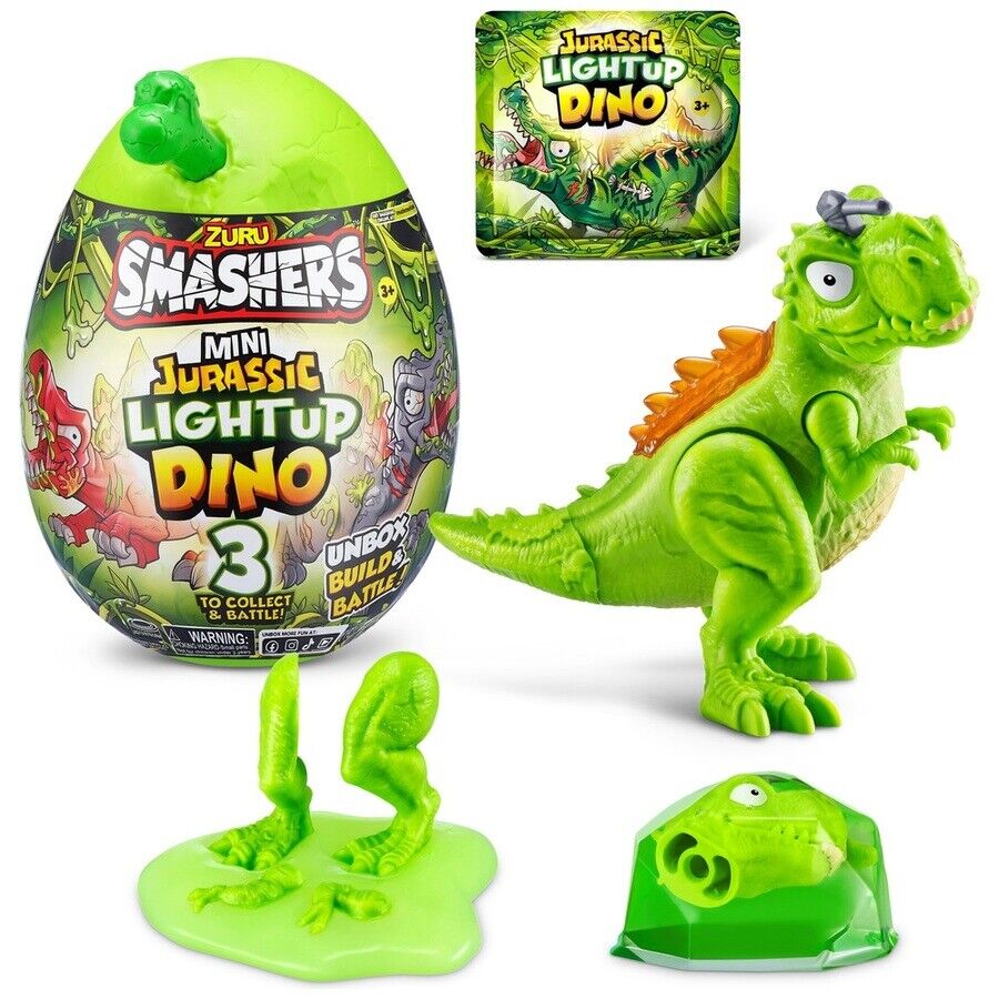 Links to Smashers Jurassic Series 1 Mini Light-Up Dino PDQ Collectible Toy by smashers-jurassic-series-1-mini-lightup-dino-pdq-collectible-toy
