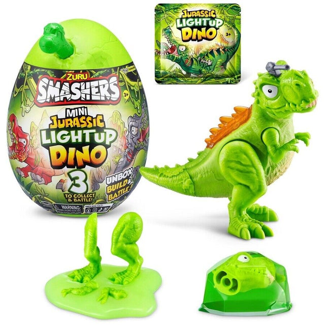 Links to Smashers Jurassic Series 1 Mini Light-Up Dino PDQ Collectible Toy by smashers-jurassic-series-1-mini-lightup-dino-pdq-collectible-toy