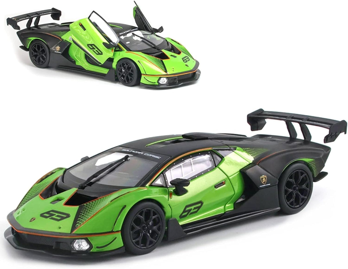 Lamborghini Essenza Scv12 Model 1:24 Scale (4 Assorted Colors, Sold As Single)