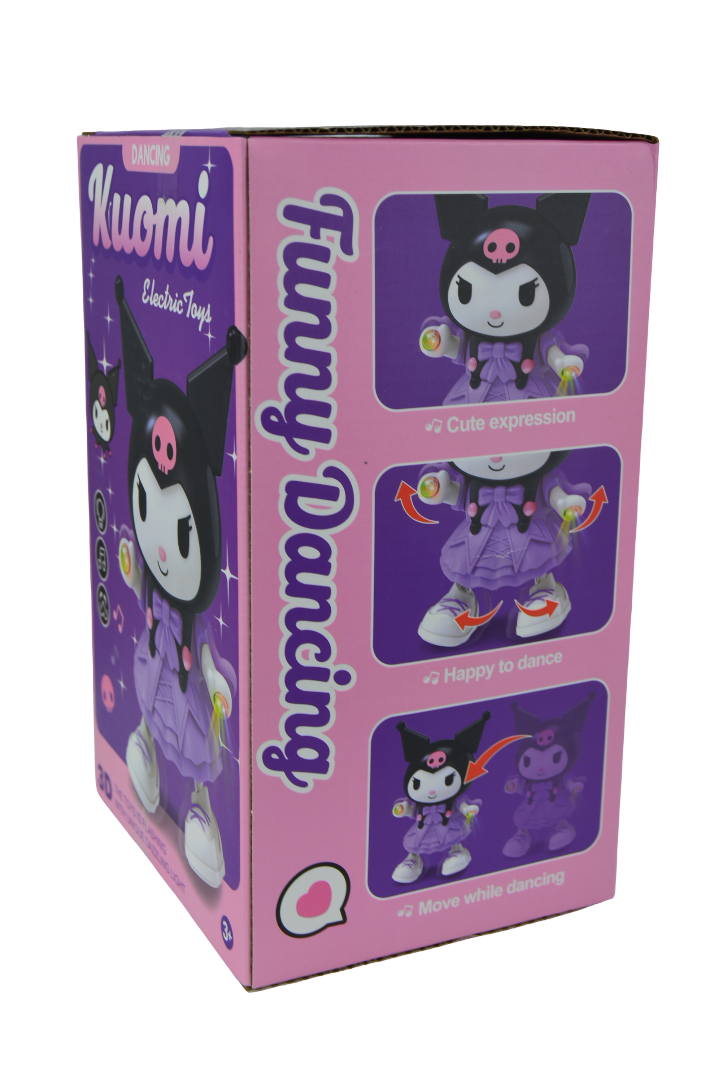 Dancing Kuromi Robot Toy with Light & Sound