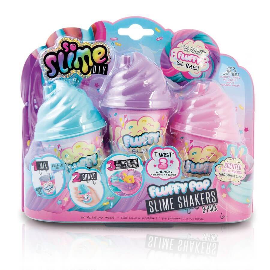 So Slime DIY Fluffy Slime Shaker 3 Pack