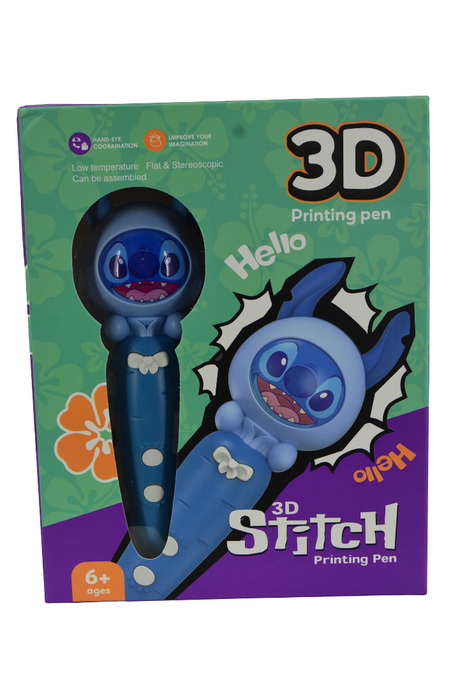 Stitch 3D Printing Pen (Assorted Designs, Sold as Single)