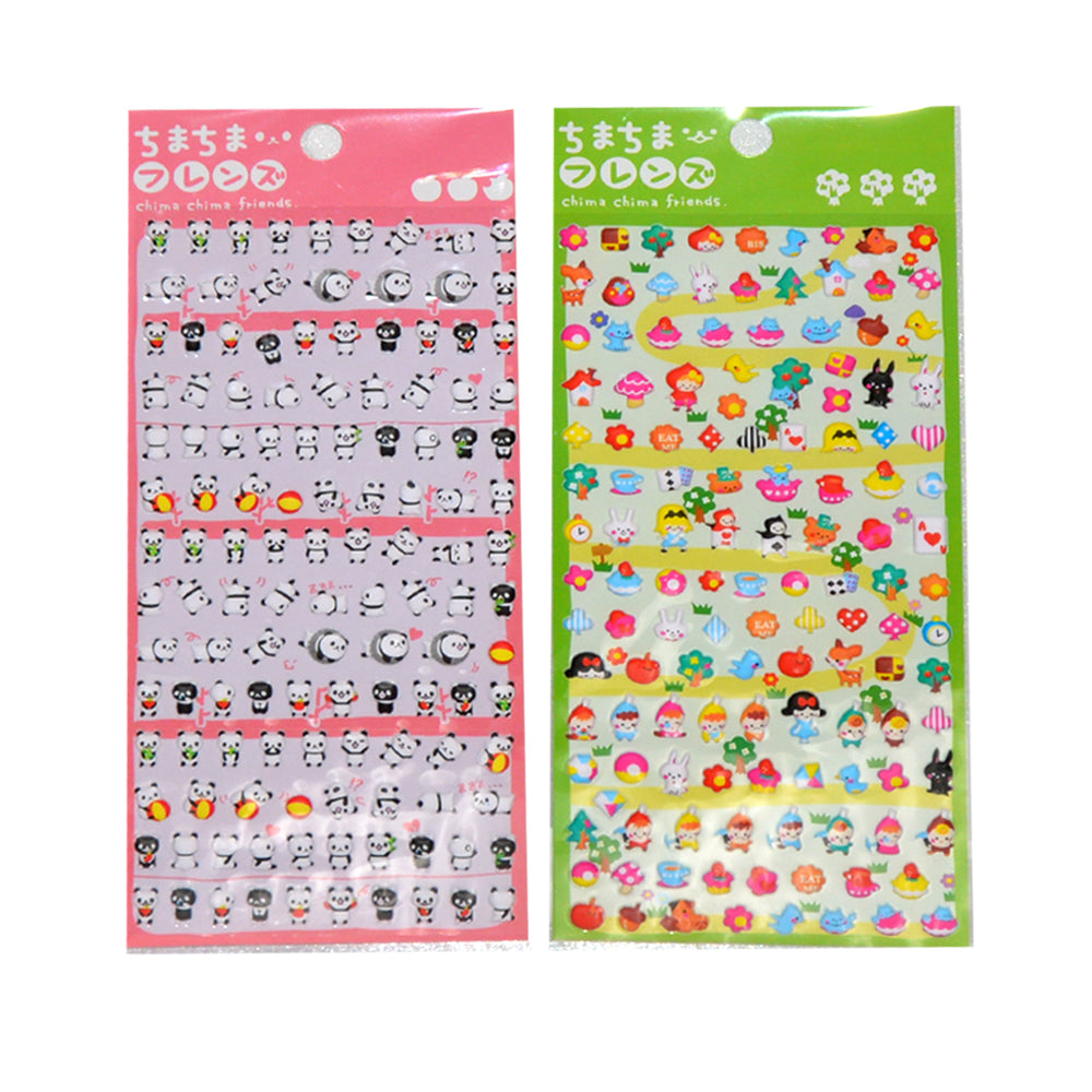 Mini Puffy Sticker(Assorted, Sold As Single)