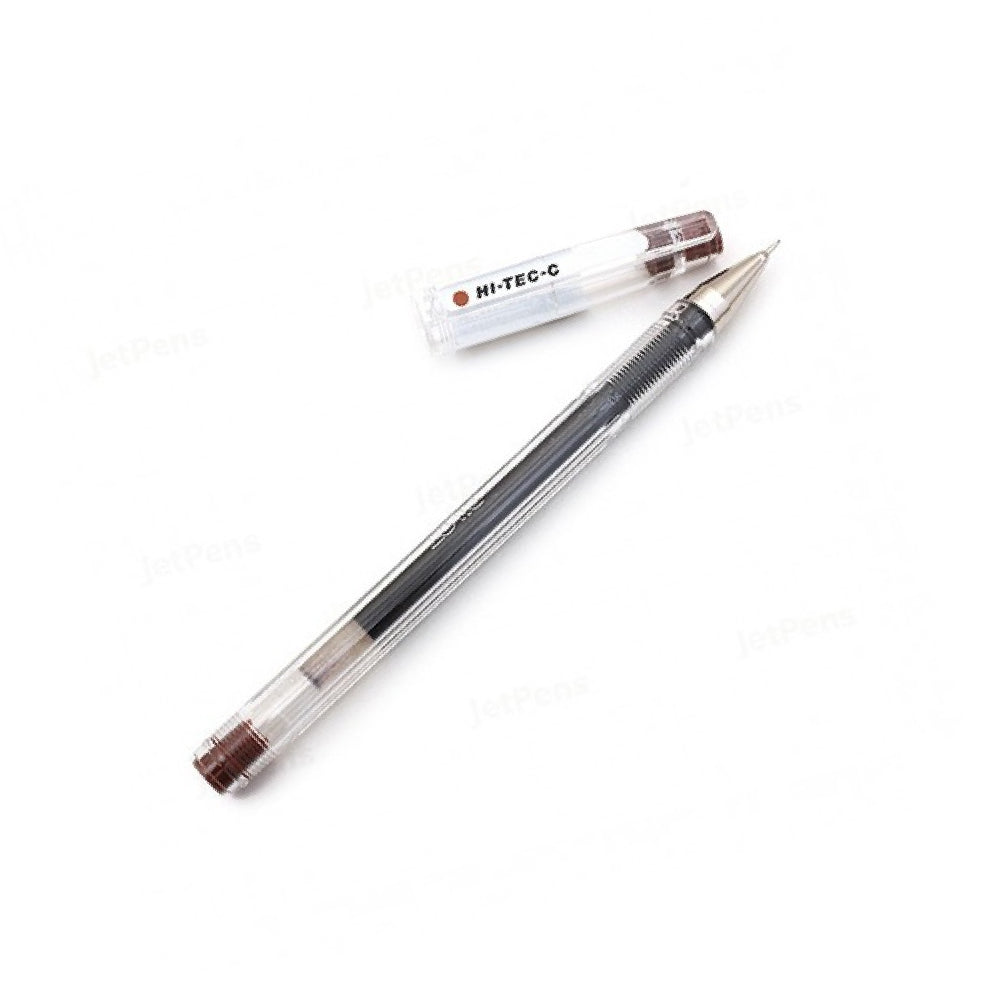 Pilot G-Tec C4 0.4mm Roller Ball Pen – Brown Ink, Precision Writing