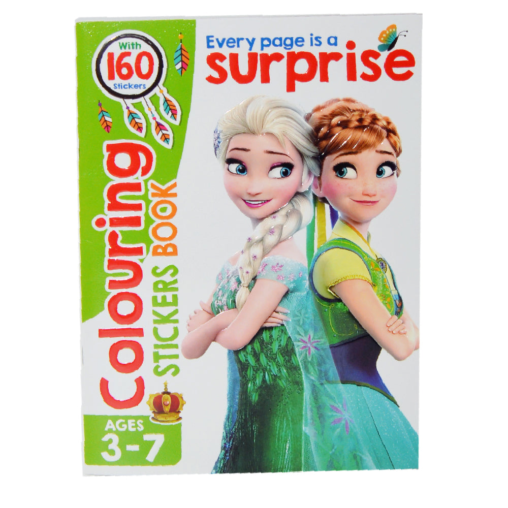 Frozen Colouring Sticker Book