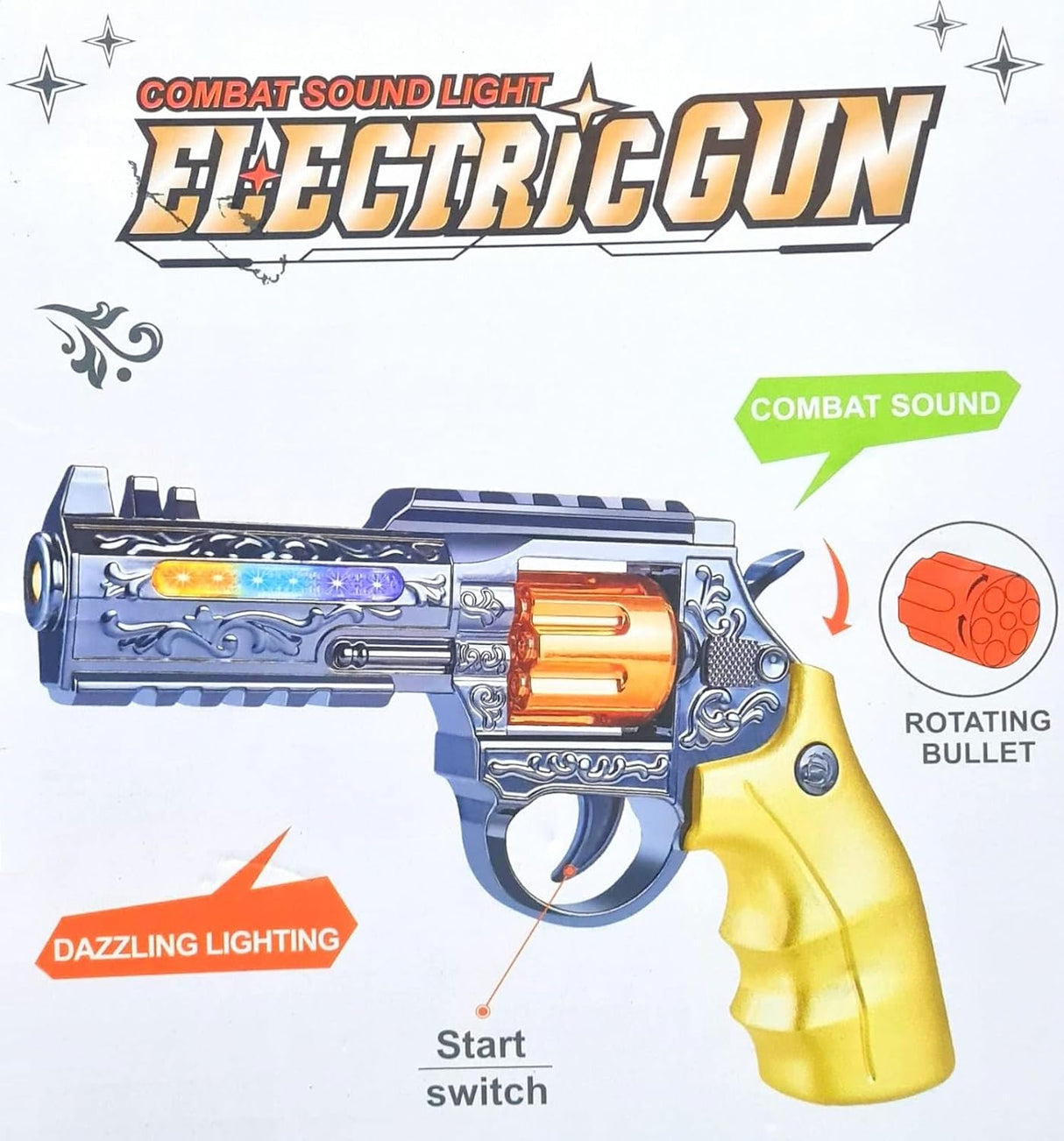 Toy Gun with Light and Sound