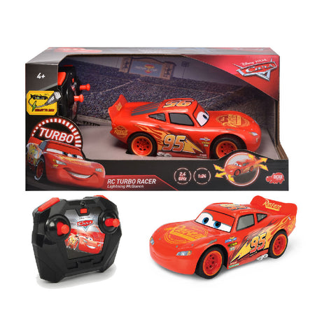 Links to DICKIE  CARS 3 LIGHTNING MCQUEEN RC TURBO RACER by