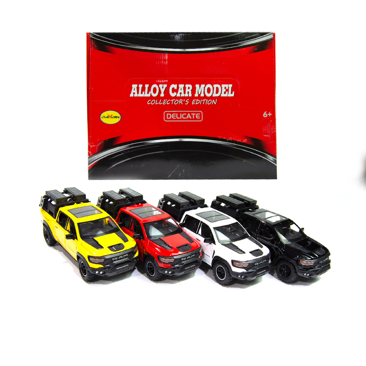 Links to MAMMOTH PICKUP DIECAST 4 ASSORTED by