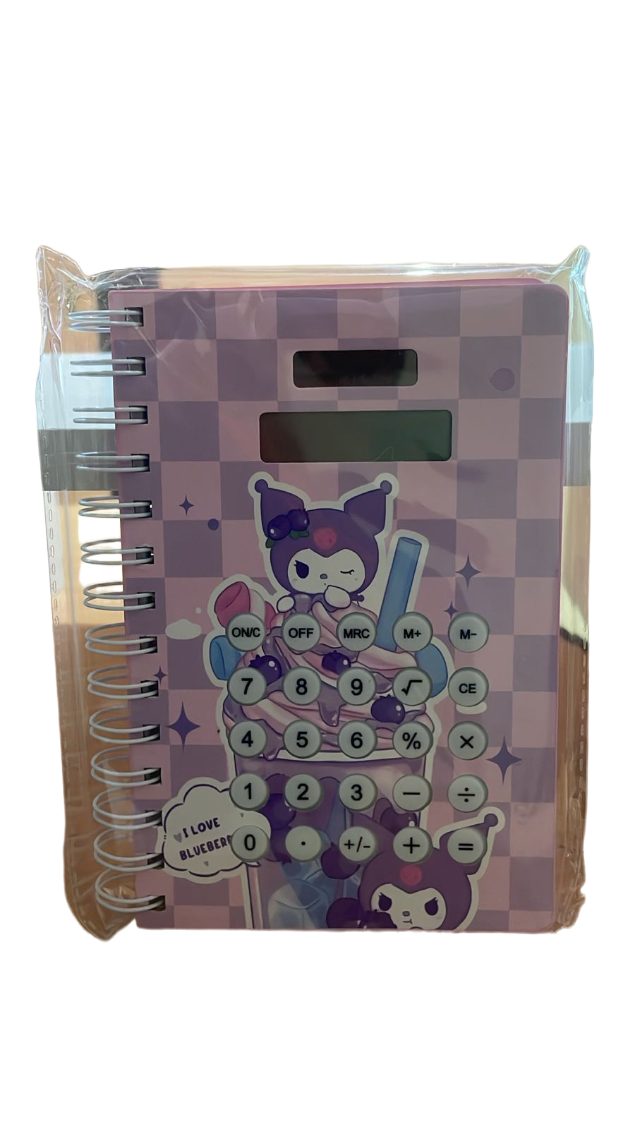 Kurumi Notebook with Calculator (Assorted Colors, Sold As Single)