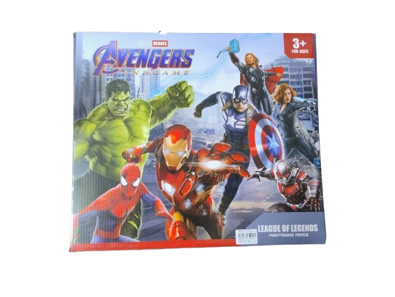 Superhero Action Figure Set for Kids – 8-Piece Hero Figures with Web Mask, Shields & Armor