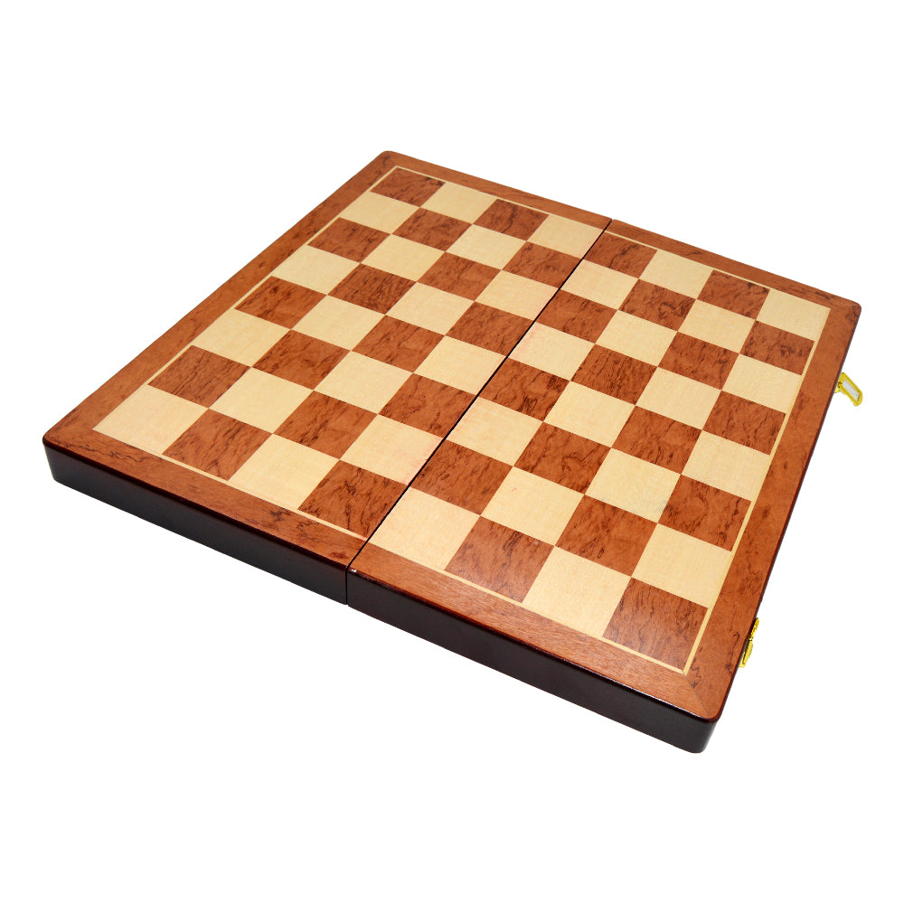 Premium Quality Wooden Chess Board Set With Marble Coins