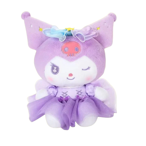 Winking Kuromi Plush 8 Inch