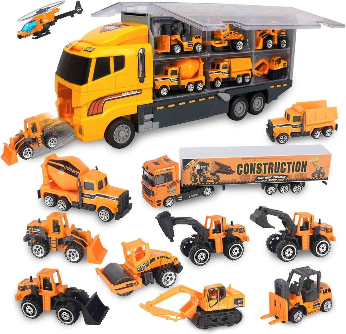 Construction 126 Diecast Vehicle (Assorted Colors, Sold As Single) - product image