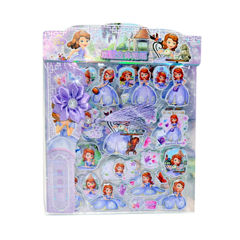 Sofia Puffy Sticker 2 Sheets