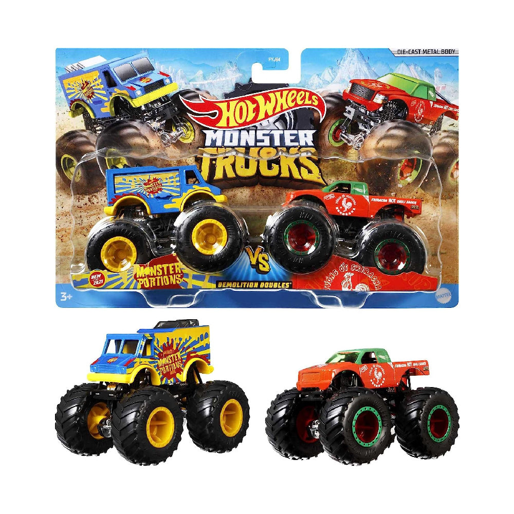 Links to MATTEL HOT WHEELS MT 1:64 DEMOLITION DOUBLES 2PACK ASST by