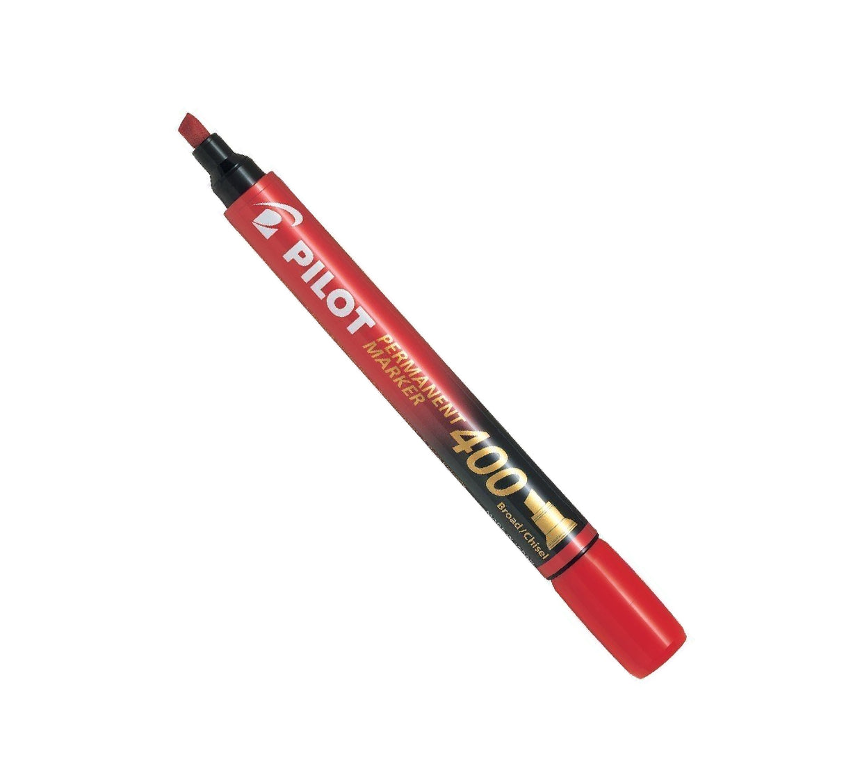 Pilot Permanent Marker – Red Ink, Long-Lasting & Smooth Writing