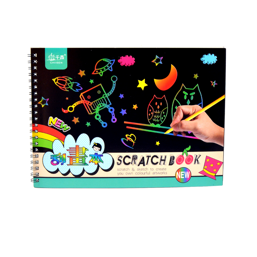 Scratch Book (Assorted Designs, Sold as Single)