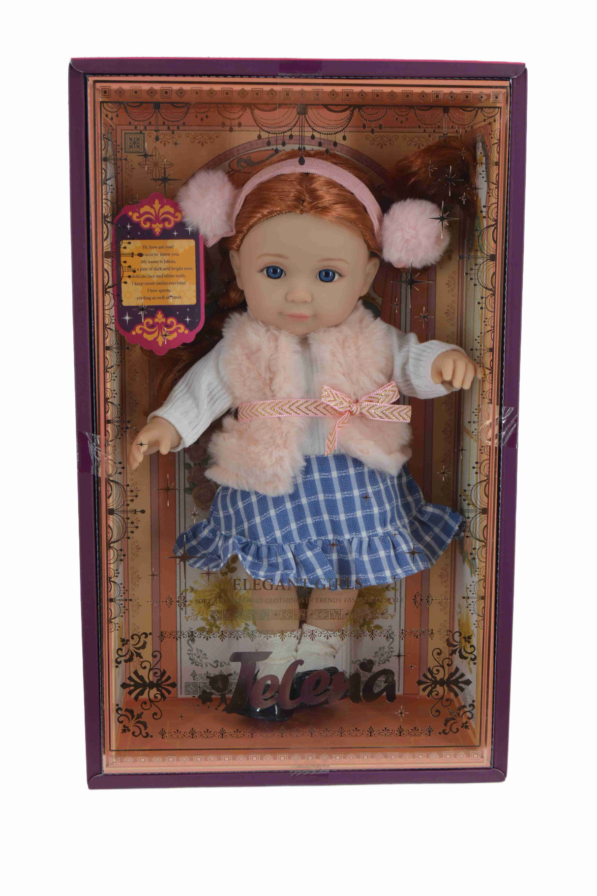 Jelena Elegant Girl Doll – Assorted Fashion Styles