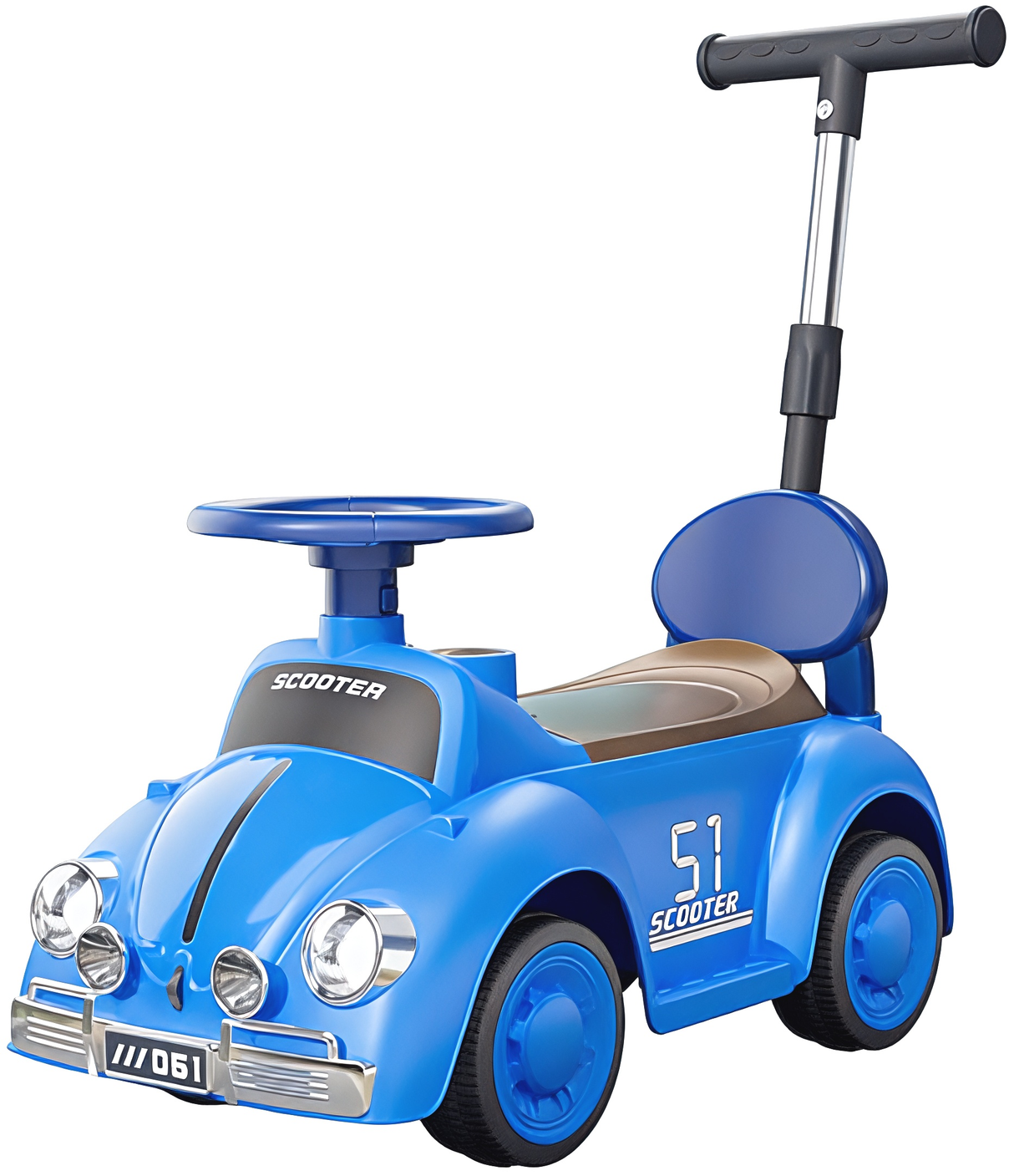 Push Ride On Car – Blue