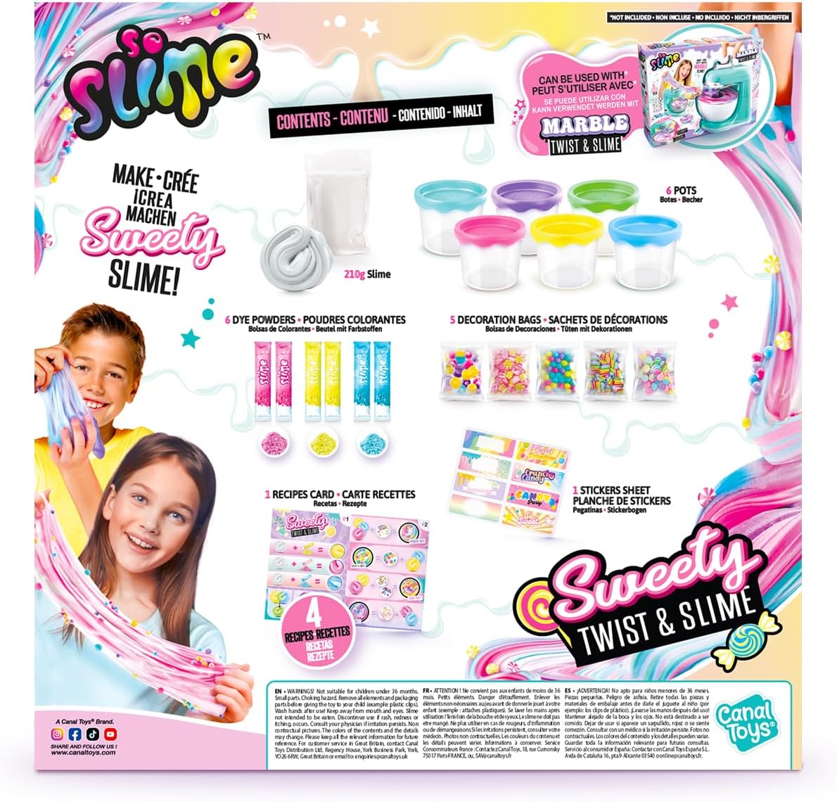 Twist and Slime Navulling So Slime Diy