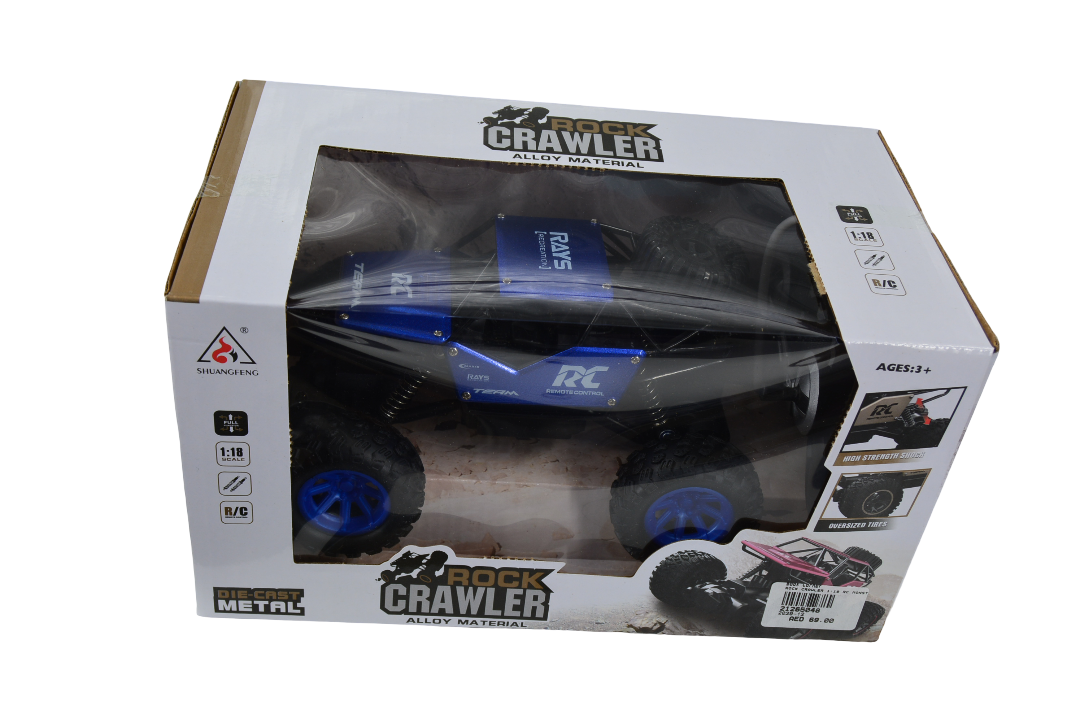 Rock Crawler 1:18 RC Monster Car (Assorted Designs, Sold as Single)