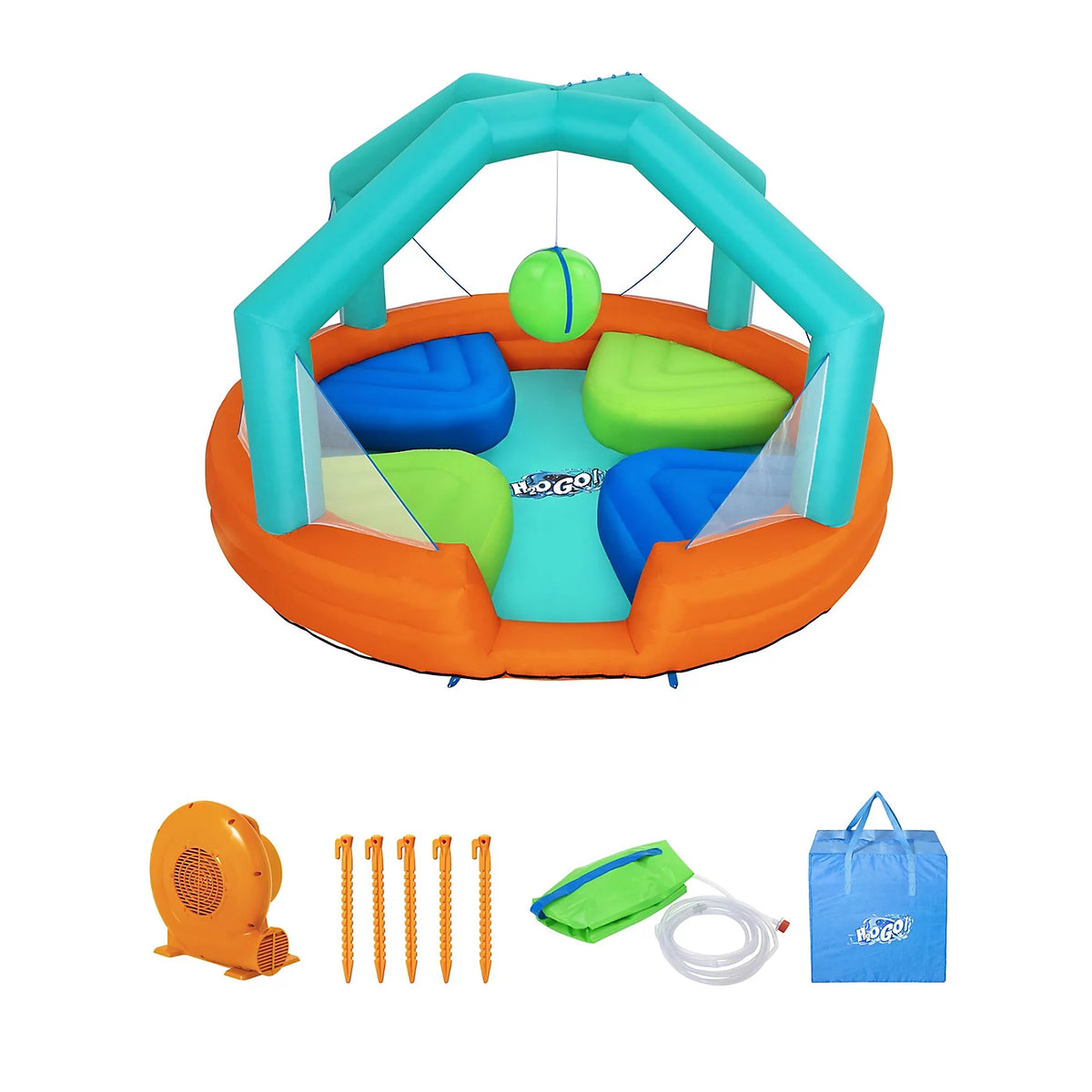 Bestway H2OGO Dodge & Drench Inflatable Water Park – 53383