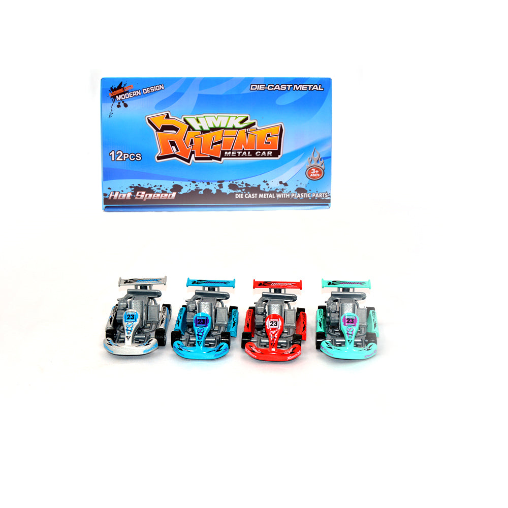 Links to DIE CAST RACING METAL CAR SMALL ASST 4 by