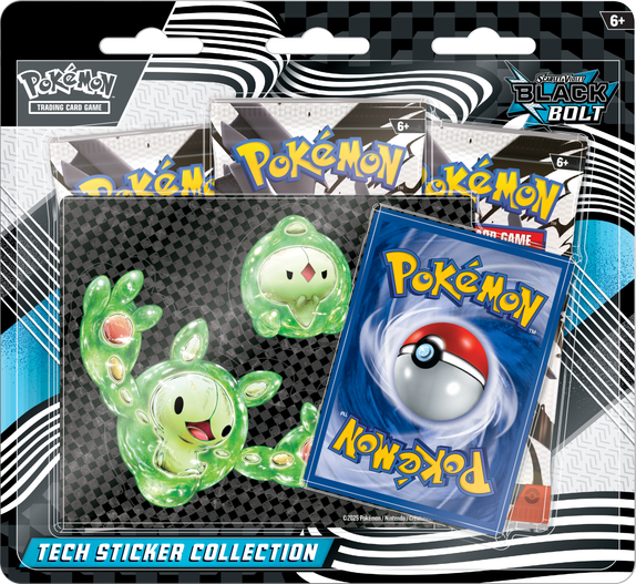 Pokemon TCG Scarlet & Violet 10.5 Black bolt Tech sticker collection