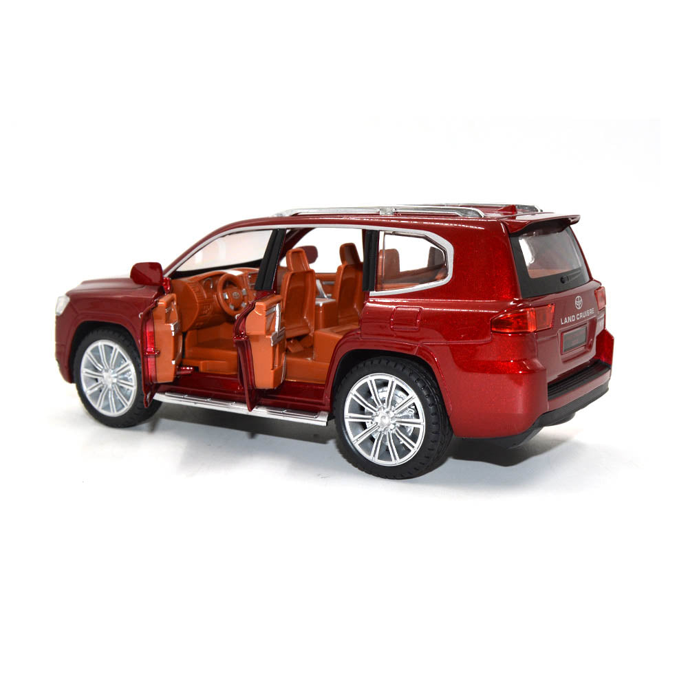 Toyota Land Cruiser Model 1:24 Scale (3 Assorted Colors, Sold As Single)
