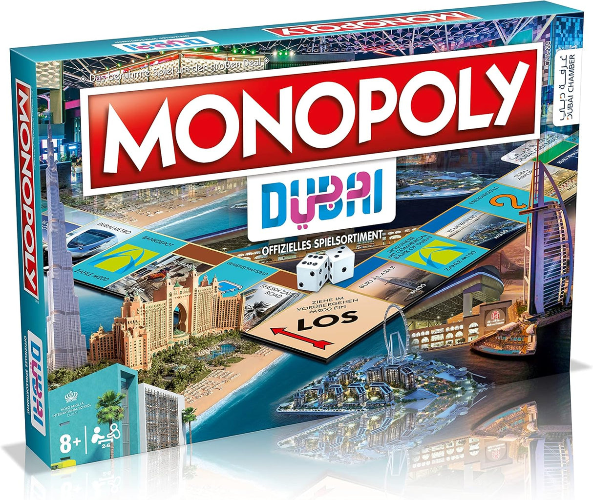 Winning Moves Monopoly Dubai Official Edition