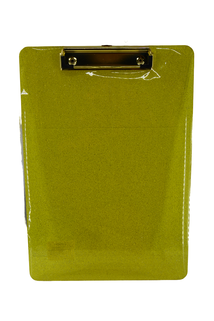 Glitter Acrylic Clipboard