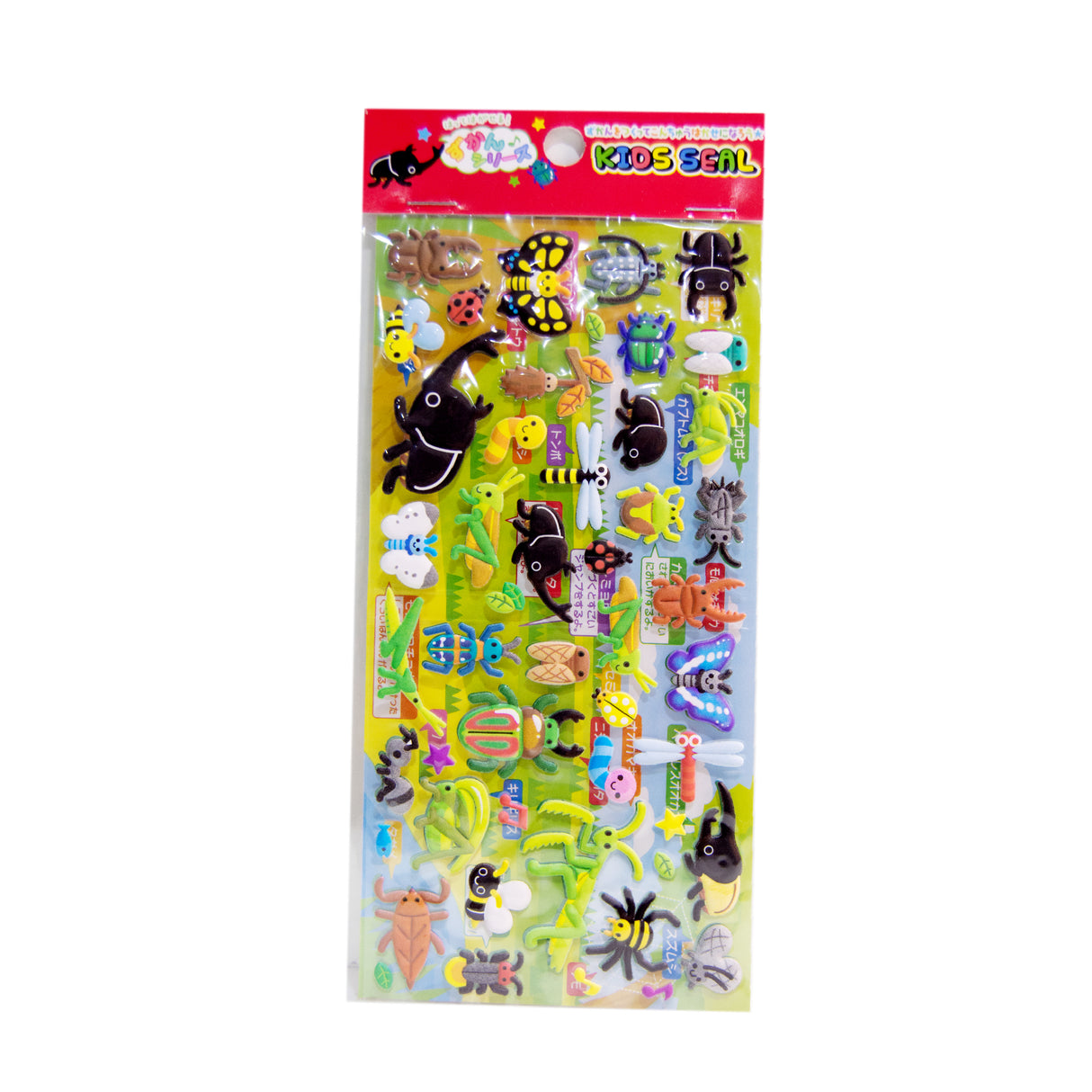 Insects 3d Puffy Sticker Assorted 2