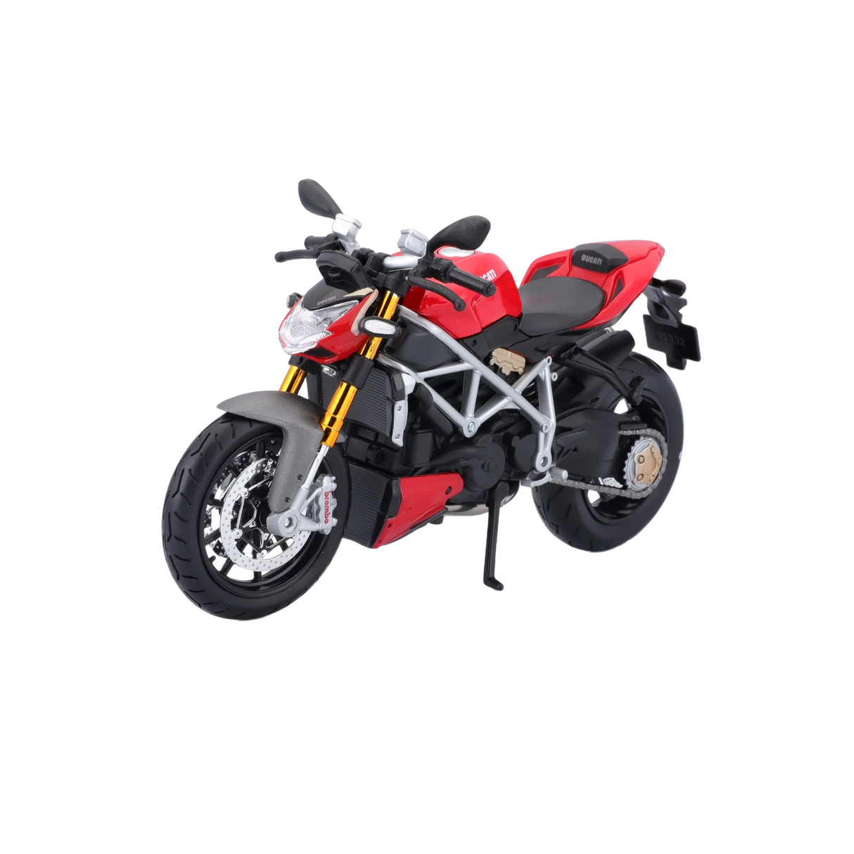 Motorbike Model 1:12 Scale (4 Assorted Colors, Sold As Single)
